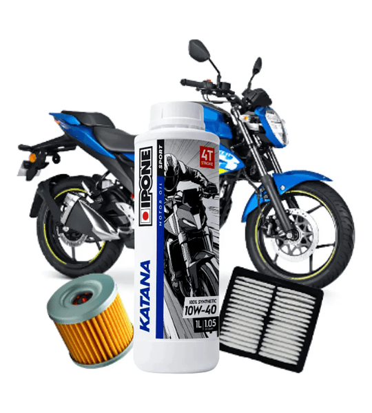 Kit Mantencion Ipone Full Sintetico Para Suzuki Gixxer 150