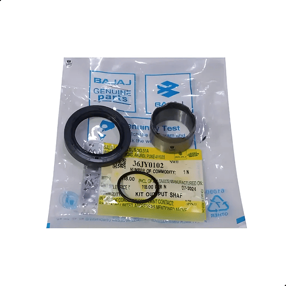 Juego Retenes Flecha Salida Dominar 400 / Ug Bajaj 