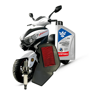 Kit de Mantención Scooter Matrix 150 + Filtro + Bujia