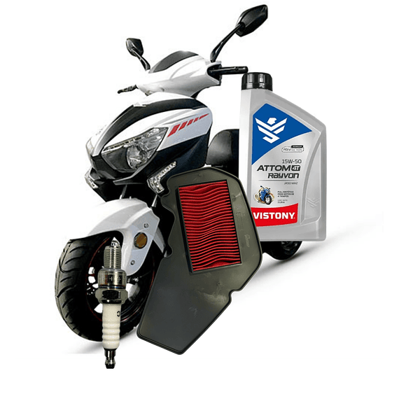 Kit de Mantención Scooter Matrix 150 + Filtro + Bujia