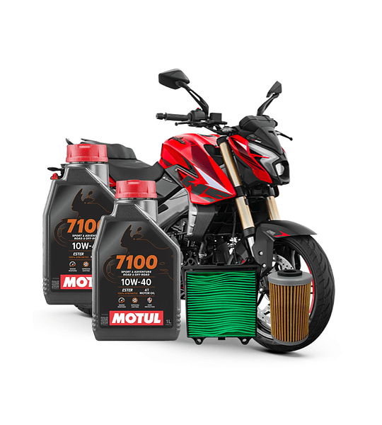 Kit Mantención Full Bajaj NS 400 + Filtros