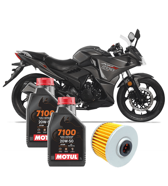 Kit Mantencion Moto Lifan Kpt/kpr/kps 200 (2l+filtro)