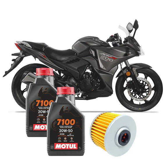 Kit Mantencion Moto Lifan Kpt/kpr/kps 200 (2l+filtro)