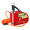 Candado Con Alarma Freno Disco Moto + Piola Recordatoria