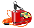 Candado Con Alarma Freno Disco Moto + Piola Recordatoria