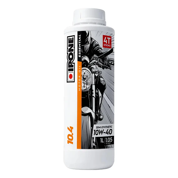 Aceite Ipone 10.4 10w-40 4t Semi-sintético Ma2 1 Lt