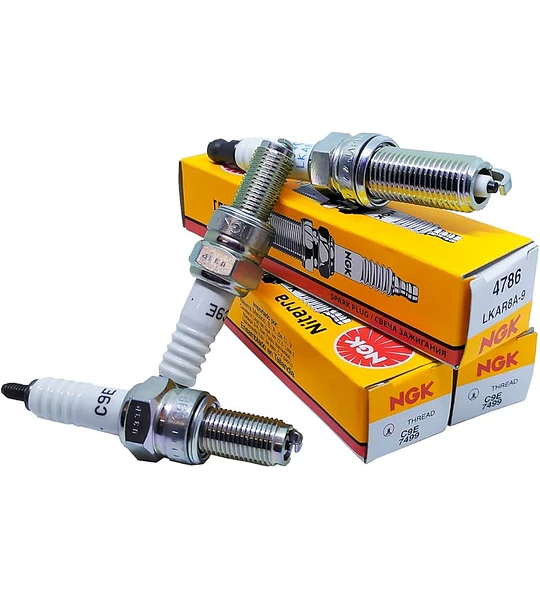 Kit 3 Bujias Ngk para Motocicletas Bajaj Pulsar 200 Ns Rs Dominar 250 400