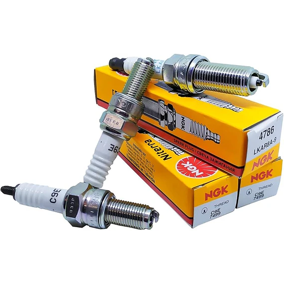 Kit 3 Bujias Ngk para Motocicletas Bajaj Pulsar 200 Ns Rs Dominar 250 400