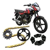Kit De Arrastre Para Euromot Rex 150 + Damper