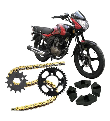 Kit De Arrastre Para Euromot Rex 150 + Damper