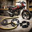 Kit De Arrastre Para Euromot Rex 150 + Damper