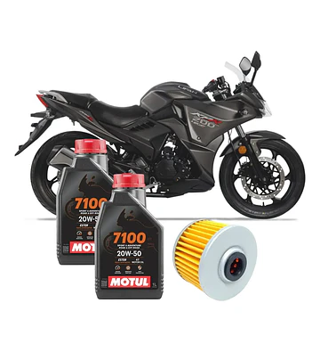 Kit Mantencion Moto Lifan Kpt/kpr/kps 200 (2l+filtro)