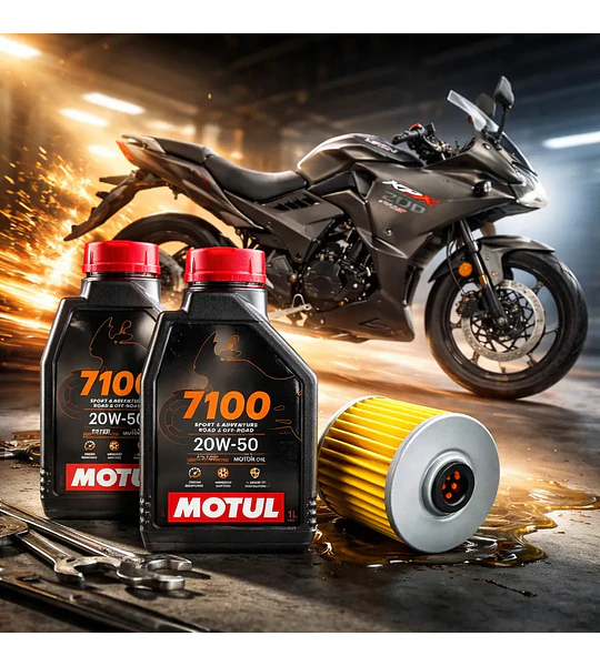 Kit Mantencion Moto Lifan Kpt/kpr/kps 200 (2l+filtro)