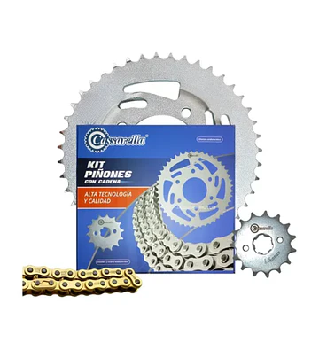 Kit Transmisión Arrastre Honda Cb-190 Alta Resistencia