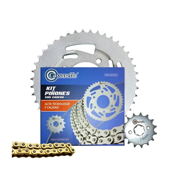 Kit Transmisión Arrastre Honda Cb-190 Alta Resistencia