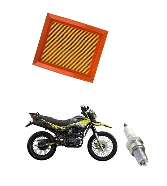 Kit Mantencion (filtro, Bujia) Moto Um Dsr 200
