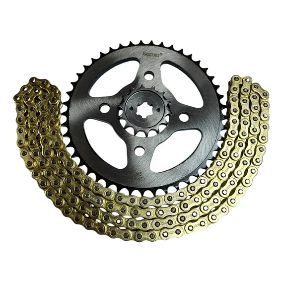 Kit De Arrastre Para Pulsar Ns160/150 Cadena Reforzada