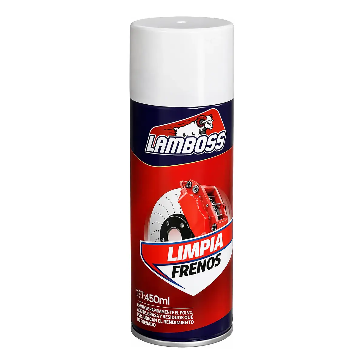 Limpia Frenos Lamboss Spray 450ml Desengrasante