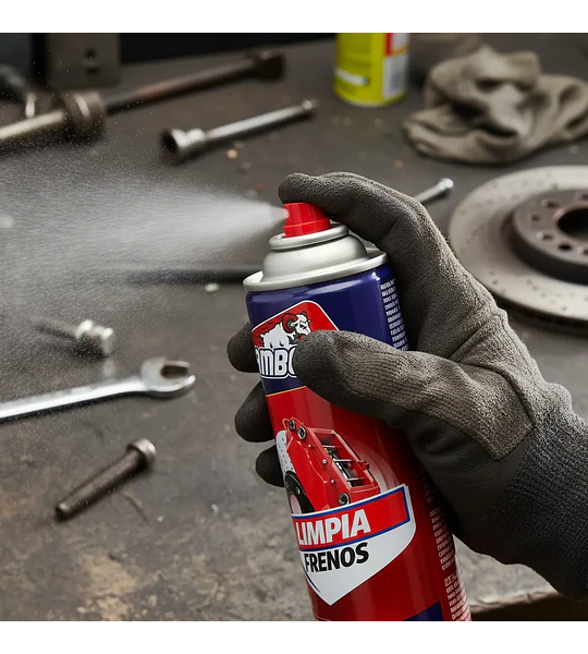 Limpia Frenos Lamboss Spray 450ml Desengrasante