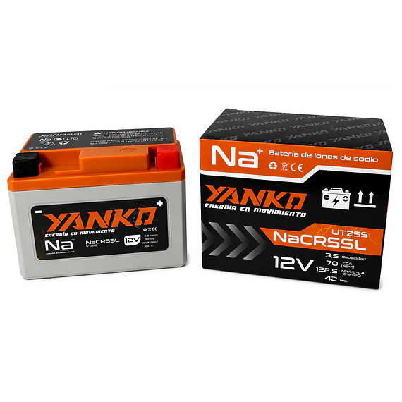 BATERIA SODIO Na CR5SL / YTZ5-S / YTX4L-BS R15 / NAVI 110 YANKO