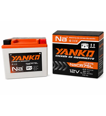 BATERIA SODIO Na CR7SL / YTZ7-S XTZ150 YANKO