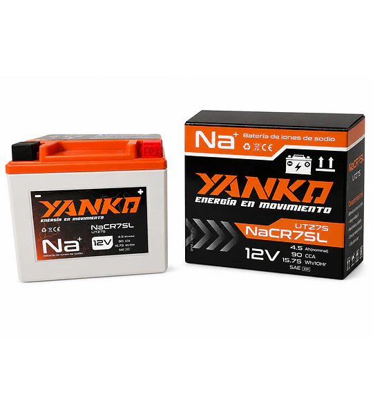 BATERIA SODIO Na CR7SL / YTZ7-S XTZ150 YANKO