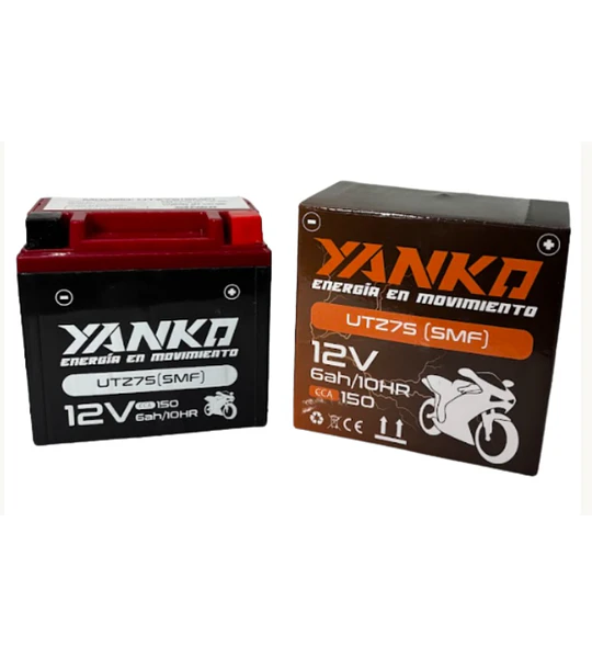 BATERIA UTZ7S / YTZ7-S XTZ150 YANKO