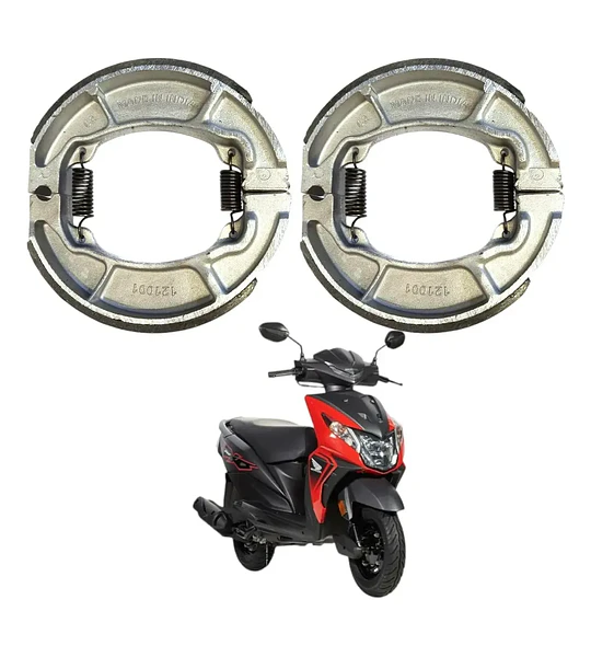 Balatas De Freno Moto Honda Dio / Navi 110 2 Juegos