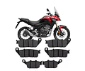 Pastillas Freno Delantera Y Trasera Honda CB500X 
