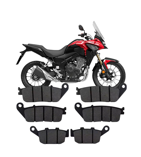 Pastillas Freno Delantera Y Trasera Honda CB500X 