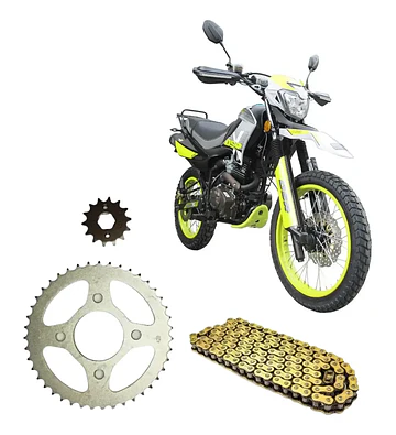 Kit De Transmision Um Dsr 200/dsf200 C/ Ttx150 Cadena Dorada