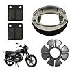 Pastillas Delanteras Y Balatas + Damper Sbr 150