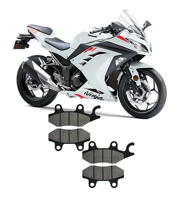 Pastillas de freno Kawasaki EX300 Ninja 300 ABS 2013-2017