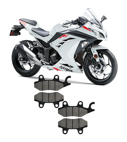 Pastillas de freno Kawasaki EX300 Ninja 300 ABS 2013-2017