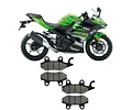 Pastillas Delanteras + Traseras Kawasaki Ninja 400