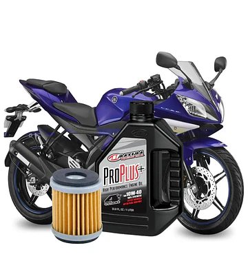 Kit Mantención Yamaha R15 10w40 Full Sintético Maxima