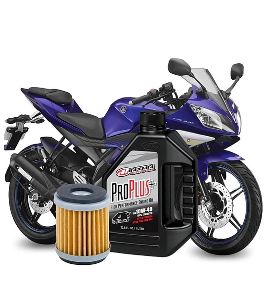 Kit Mantención Yamaha R15 10w40 Full Sintético Maxima