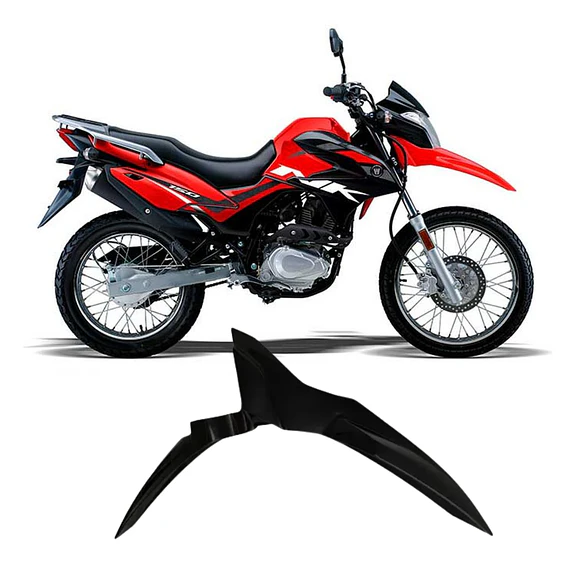 TAPA BARRO DELANTERO NK150 NEGRO
