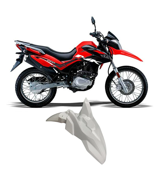 TAPA BARRO DELANTERO NK150 BLANCO