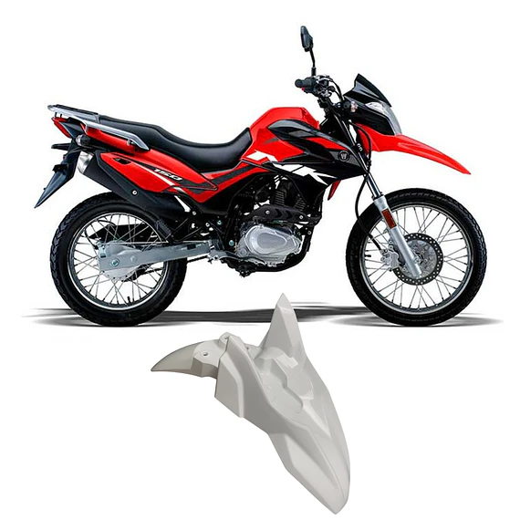 TAPA BARRO DELANTERO NK150 BLANCO