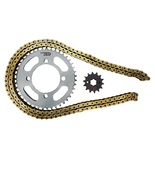 KIT TRANSMISION GZ 150 14/43 428H-140L VITRIX