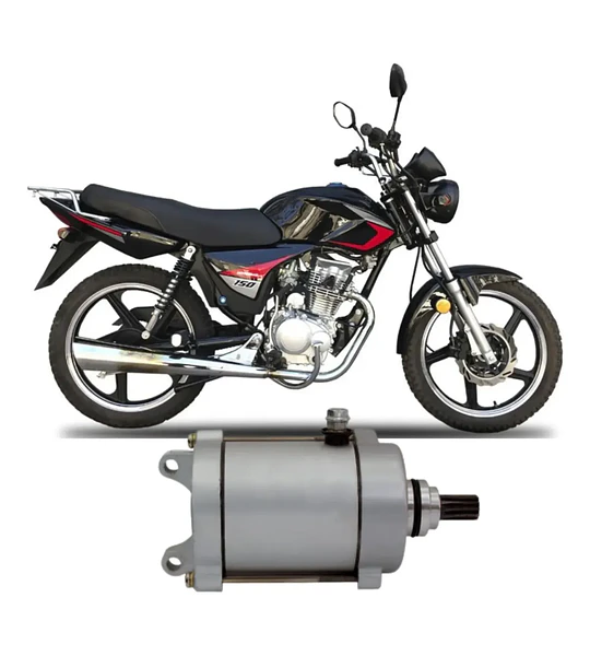 Motor Partida / Arranque Moto Honda Cg125/150