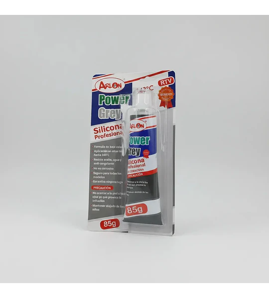 Silicona Gris 85g Alta Temp Motores / Juntas / Empaquetadura