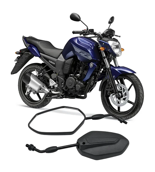 Espejo De Yamaha Fz 16 Hilo 10 Invertido