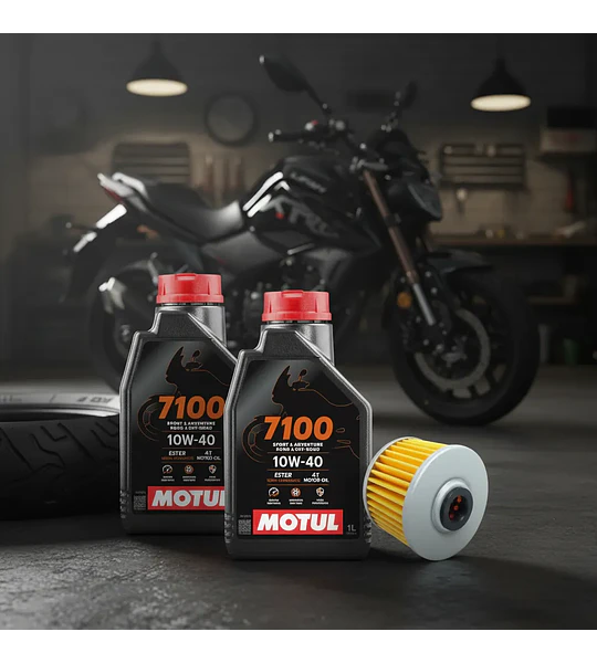 Kit Mantencion Moto Lifan Kpt/kpr/kps 200 7100 10w40 2L + Filtro 