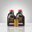 Kit De Mantencion Motul15w50 Full Sintetico Dominar 400