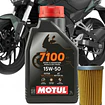 Kit De Mantencion Motul15w50 Full Sintetico Dominar 400