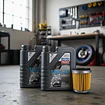 Kit Mantencion Para Moto Yamaha Xmax 300 / 2l + Filtro 