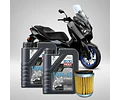 Kit Mantencion Para Moto Yamaha Xmax 300 / 2l + Filtro 