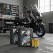 Kit Mantencion Para Moto Yamaha Xmax 300 / 2l + Filtro 